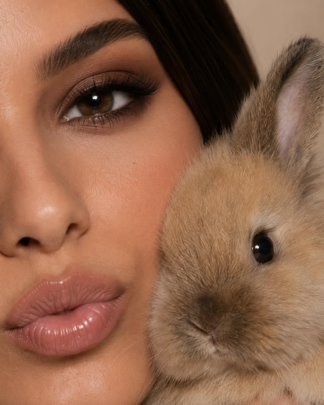 Makeup brand campaign.